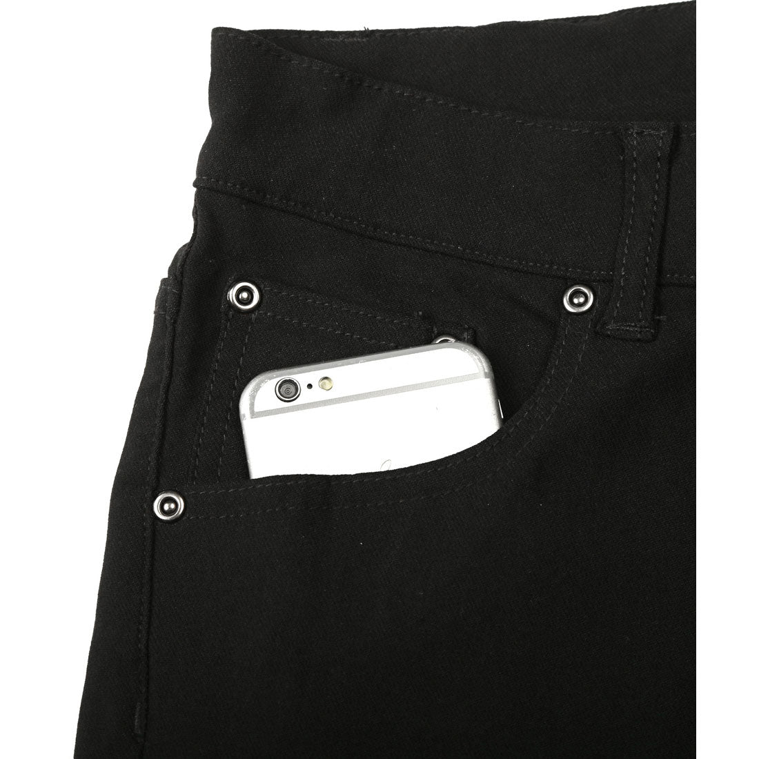 ラグスタイル LUXSTYLE スーパーストレッチパンツ/ボトムス ズボン パンツ スーパーストレッチ ストレッチ性 伸縮性 伸びる スリム 細身 美脚 脚長 チノパン （ブラック） ブラック