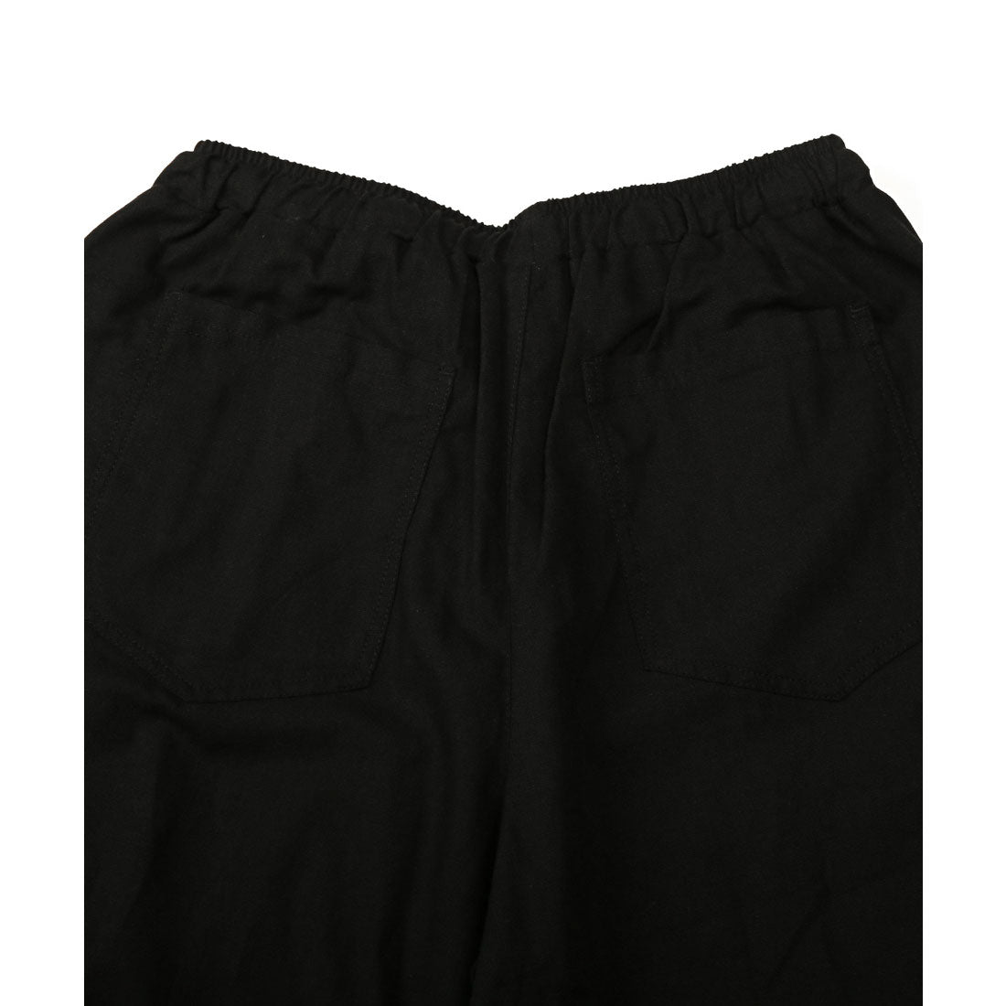 ラグスタイル LUXSTYLE リネンサルエルパンツ/バルーンパンツ ハロンパンツ アラジンパンツ イージーパンツ メンズ 麻 リネン 7分丈 クロップド丈 大きいサイズ （ブラック） ブラック