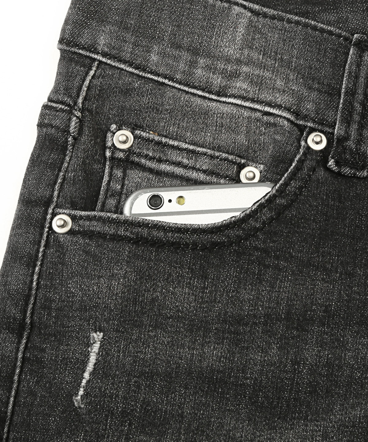 ラグスタイル LUXSTYLE キャロットスキニーデニムパンツ/ジーンズ キャロットパンツ ボトムス ズボン パンツ ストレッチ 伸縮性 伸びる スリム （ブラック） ブラック