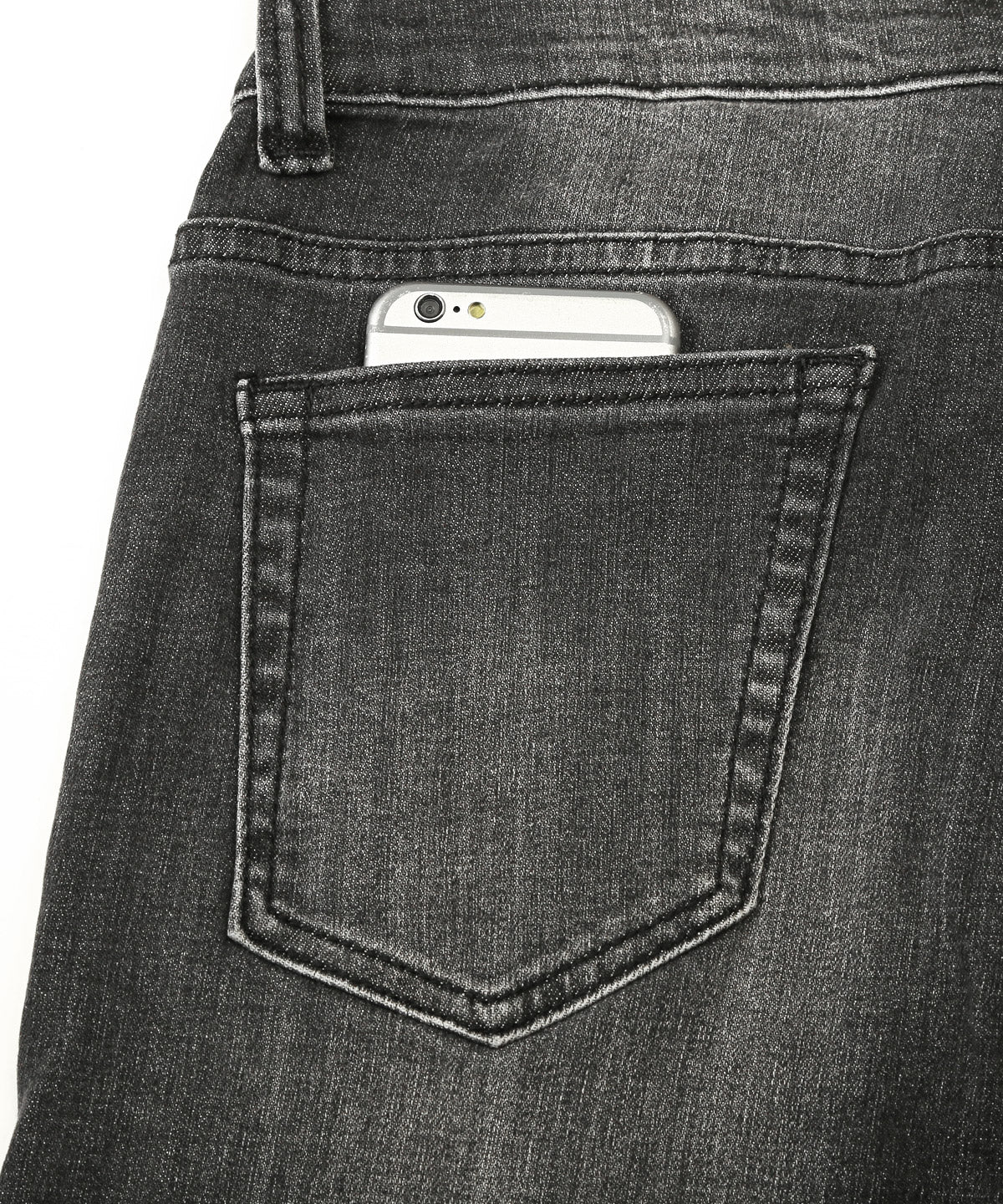 ラグスタイル LUXSTYLE キャロットスキニーデニムパンツ/ジーンズ キャロットパンツ ボトムス ズボン パンツ ストレッチ 伸縮性 伸びる スリム （ブラック） ブラック