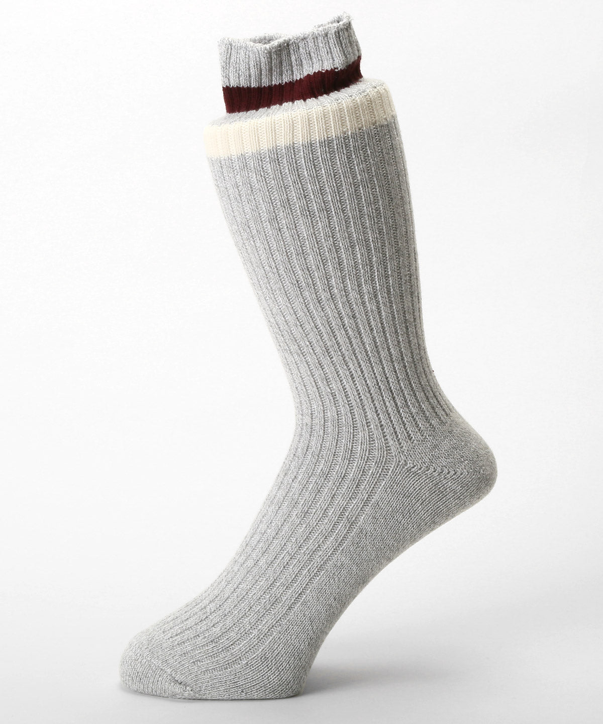 ラグスタイル LUXSTYLE Healthknit(ヘルスニット)ワンポイント刺繍2本ラインクルーソックス3足セット/ソックス ブランド 3足セット ラインソックス クルーソックス ハイソックス  2本 ライン （3足セット） 3足セット
