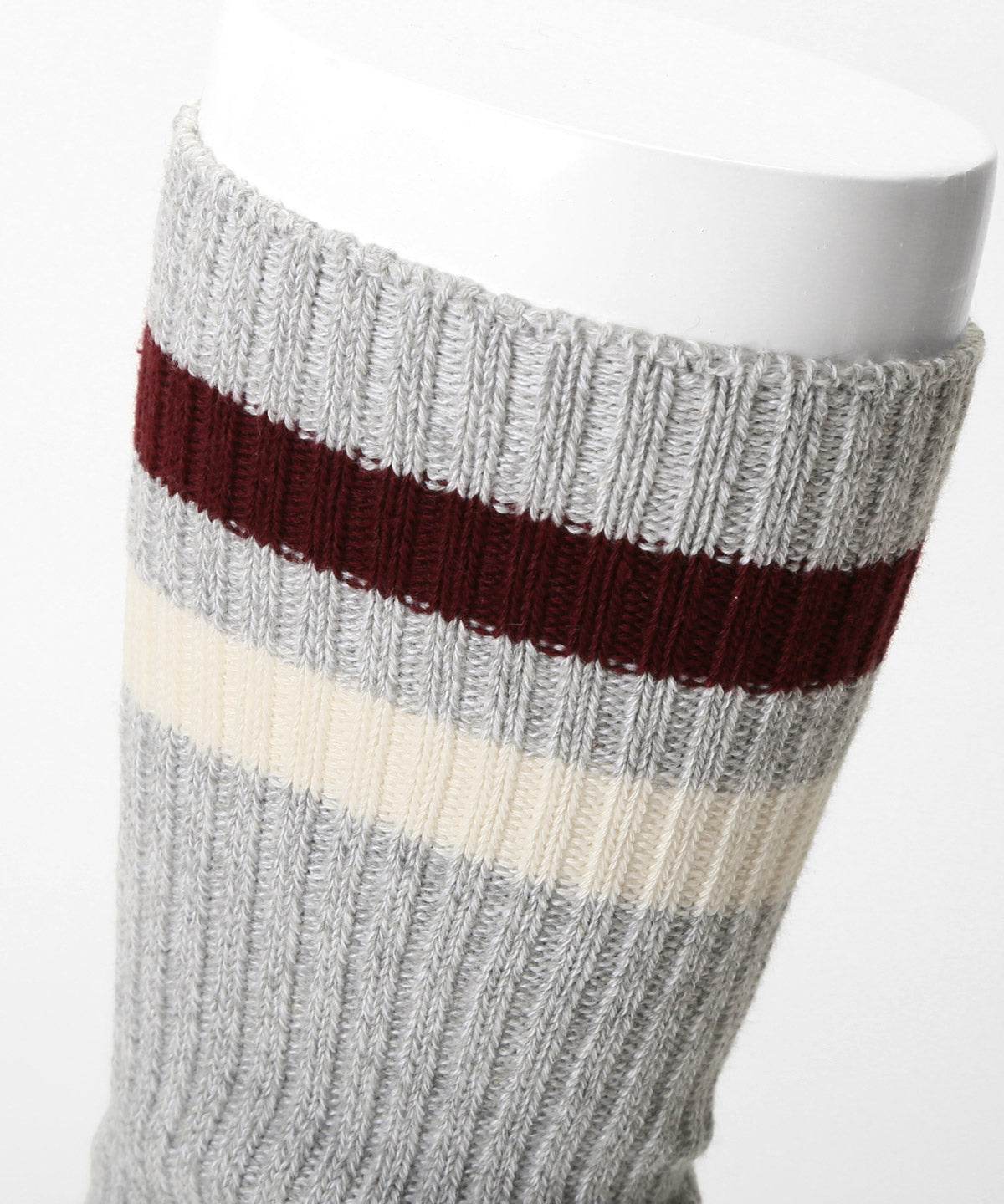 ラグスタイル LUXSTYLE Healthknit(ヘルスニット)ワンポイント刺繍2本ラインクルーソックス3足セット/ソックス ブランド 3足セット ラインソックス クルーソックス ハイソックス  2本 ライン （3足セット） 3足セット