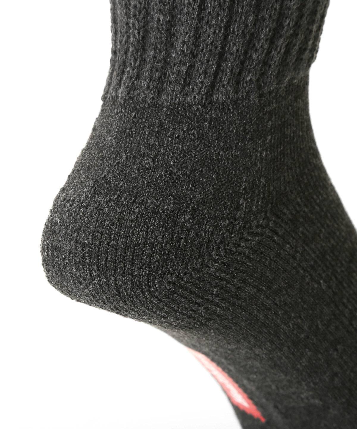 ラグスタイル LUXSTYLE Healthknit(ヘルスニット)シンカーカラー無地ミドル丈ソックス3足セット/ソックス ブランド 3足セット クォーターソックス クルーソックス スニーカーソックス （3足セット） 3足セット