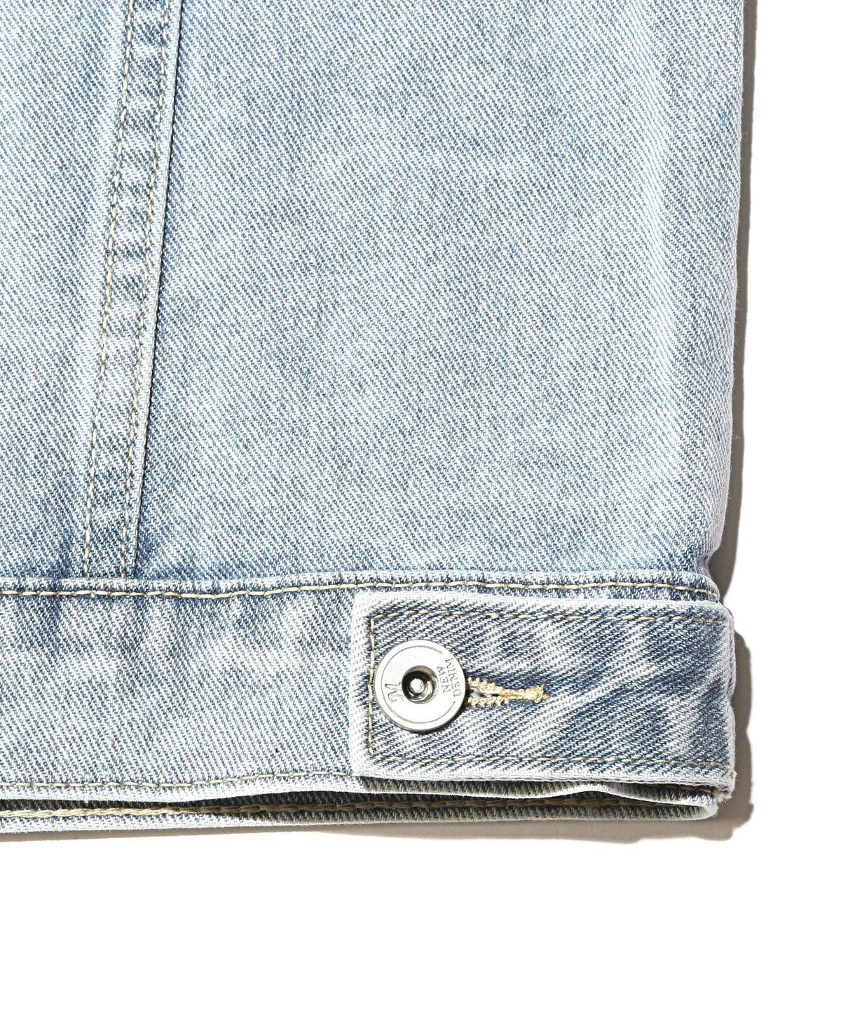 ラグスタイル LUXSTYLE ラインストーングラデーションデニムジャケット/ラインストーン ジーンズジャケット トラッカージャケット キラキラ グリッター おしゃれ （ブラック） ブラック