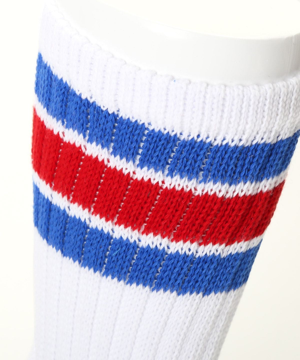 ラグスタイル LUXSTYLE Healthknit(ヘルスニット)配色3本ラインクルーソックス3足セット/ソックス クルーソックス ラインソックス スケーターソックス 3本ライン 配色 ブランド クルー丈 ミドル丈 （3足セット） 3足セット
