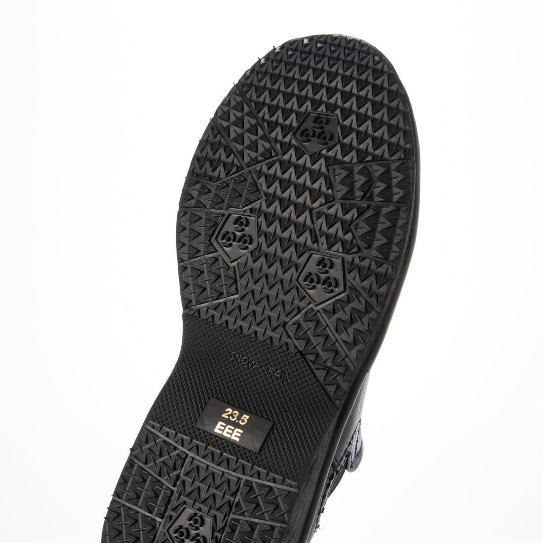 ミラスポーツ Milla sports 柔らかレザー フラット サイドゴア カジュアルブーツ （ブラック） ブラック