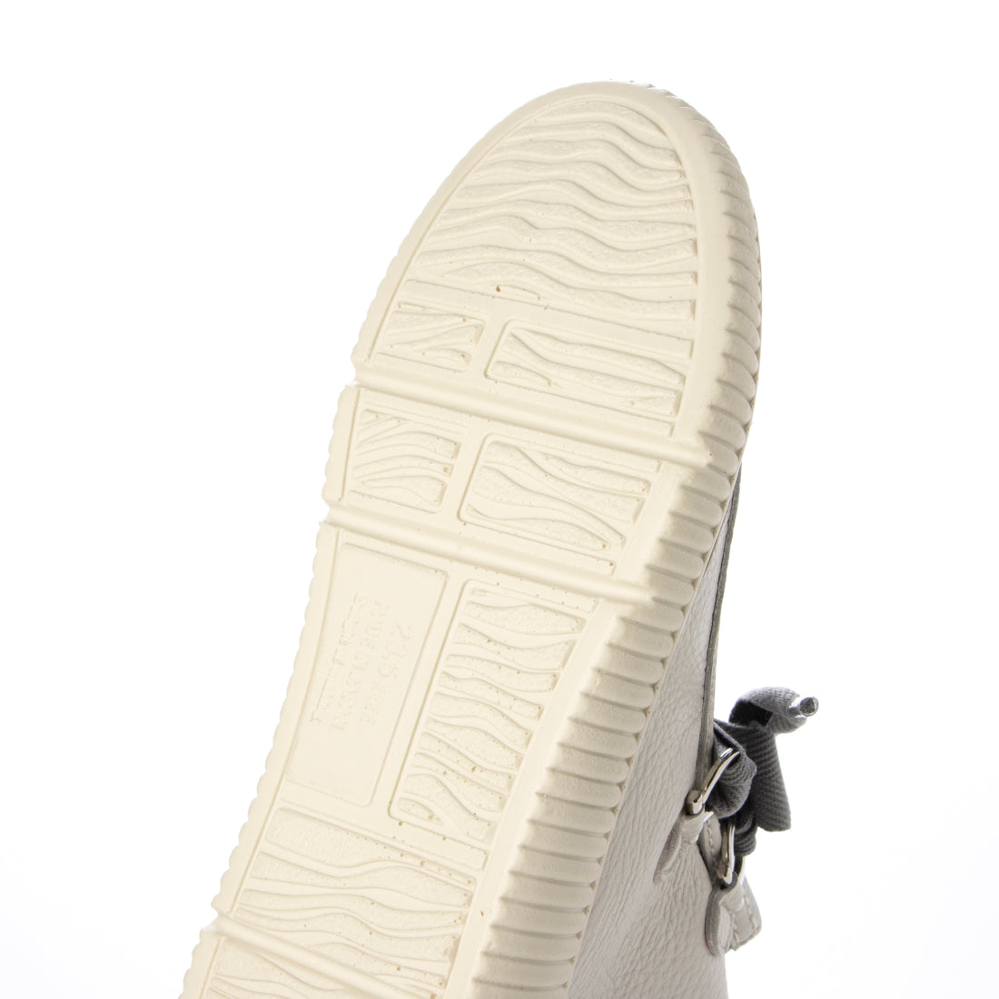 ミラスポーツ Milla sports 4E ふかふかアウトステッチソール カジュアル コンフォート リボン デザインシューズ （アイボリー） アイボリー