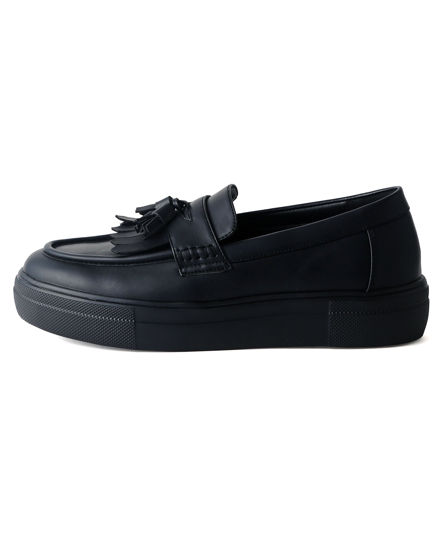 ミッドランドフットウェアーズ Midland Footwears スタイルアップソール タッセルローファー スニーカー （BL） BL