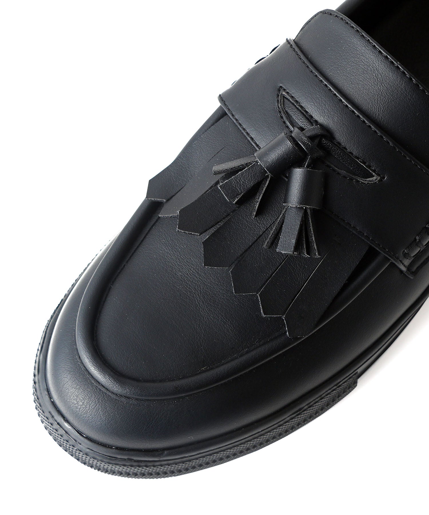 ミッドランドフットウェアーズ Midland Footwears スタイルアップソール タッセルローファー スニーカー （BL） BL