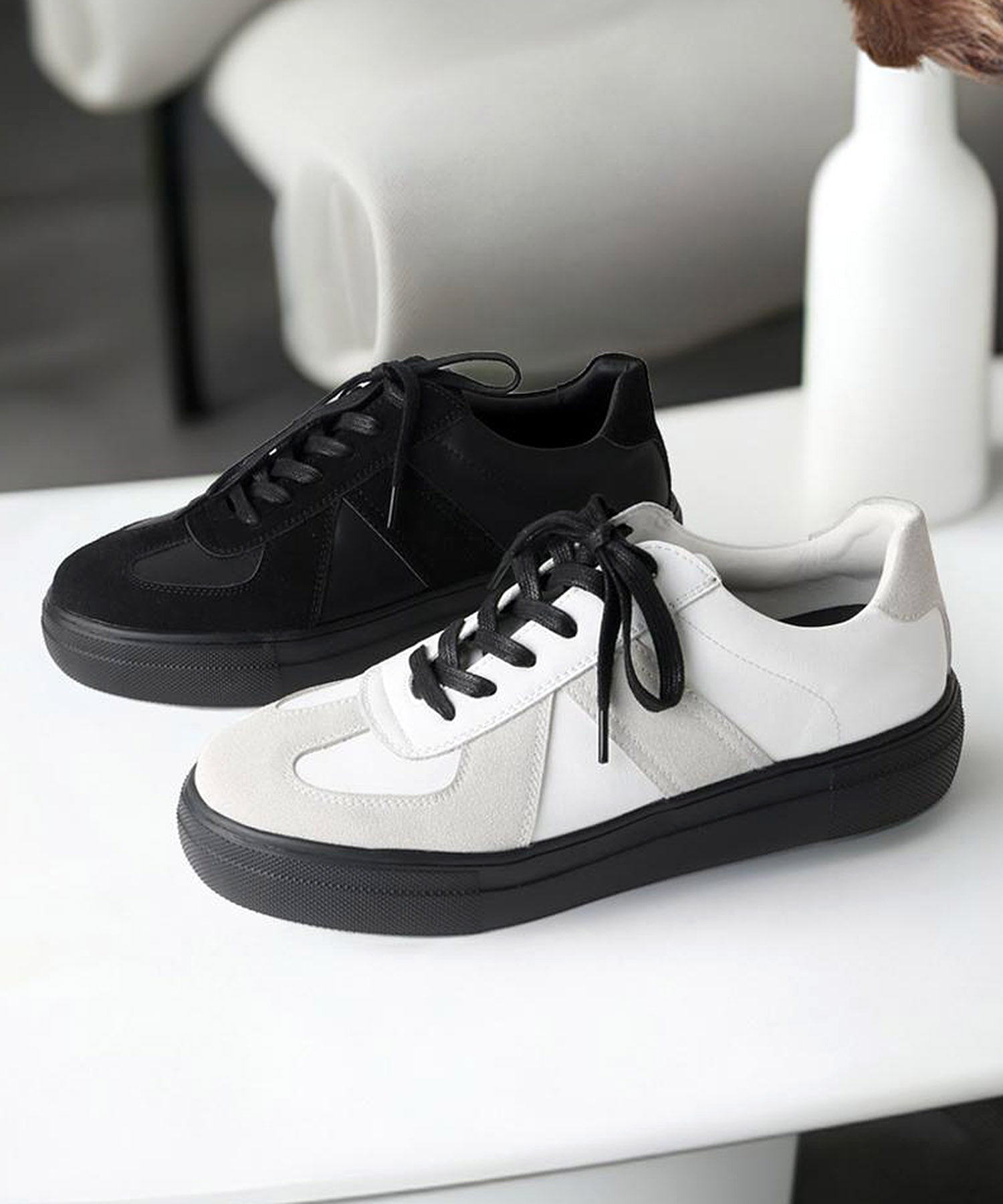 ミッドランドフットウェアーズ Midland Footwears スタイルアップソール ジャーマントレーナー （BL） BL