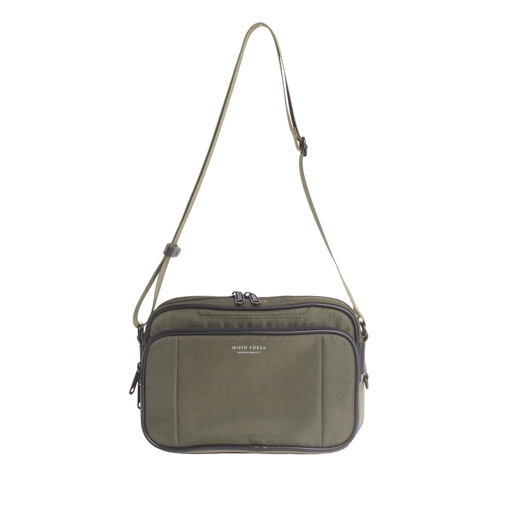 ミストフォルツァ Misto forza ミストフォルツァ【Misto Forza】 横型ショルダーバッグ （カーキ） カーキ