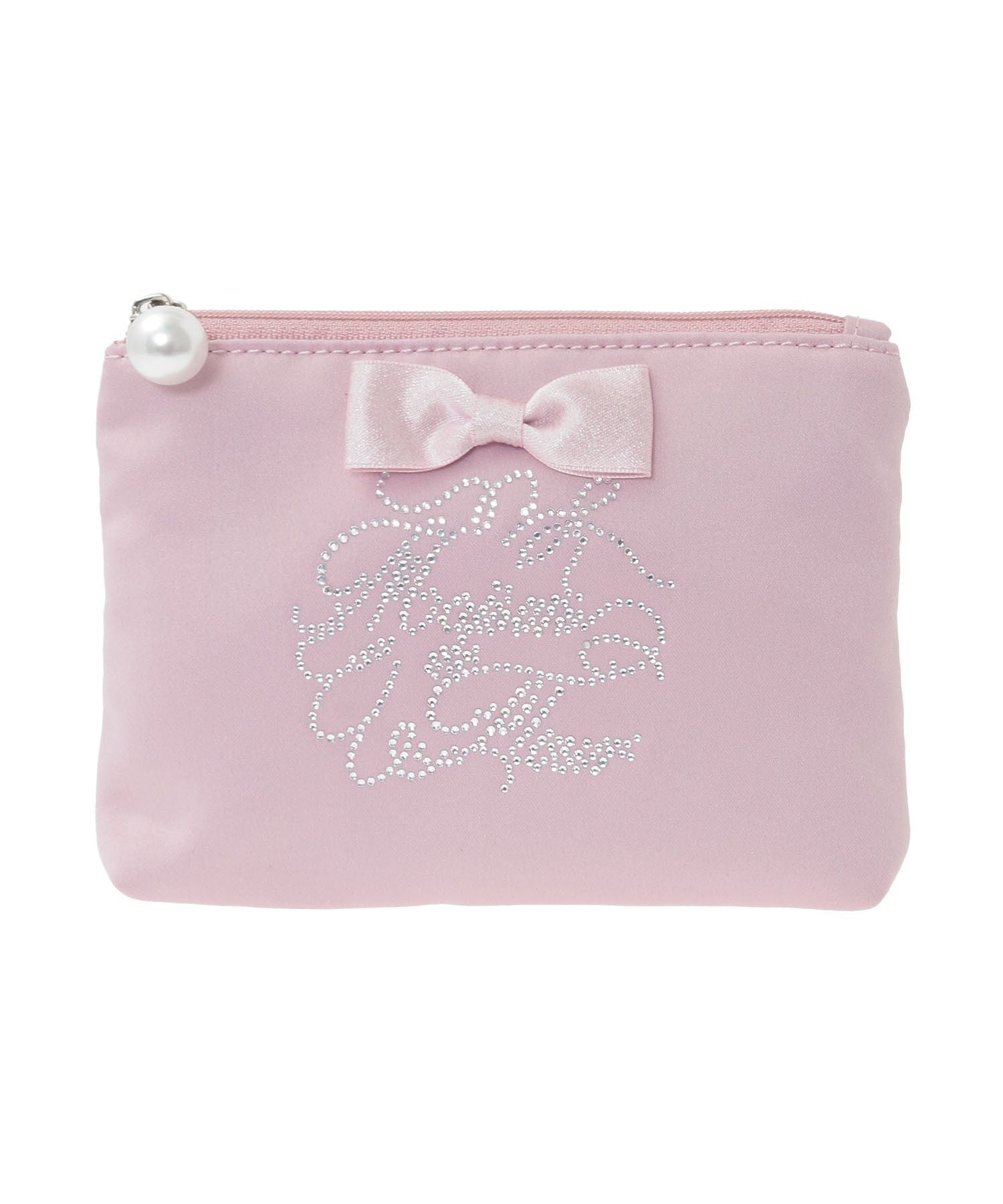 メゾン ド フルール Maison de FLEUR シャイニーリボンティッシュケース （ボルドー） ボルドー