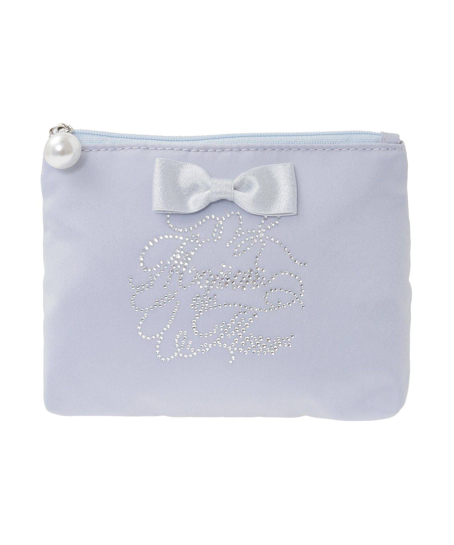 メゾン ド フルール Maison de FLEUR シャイニーリボンティッシュケース （ボルドー） ボルドー