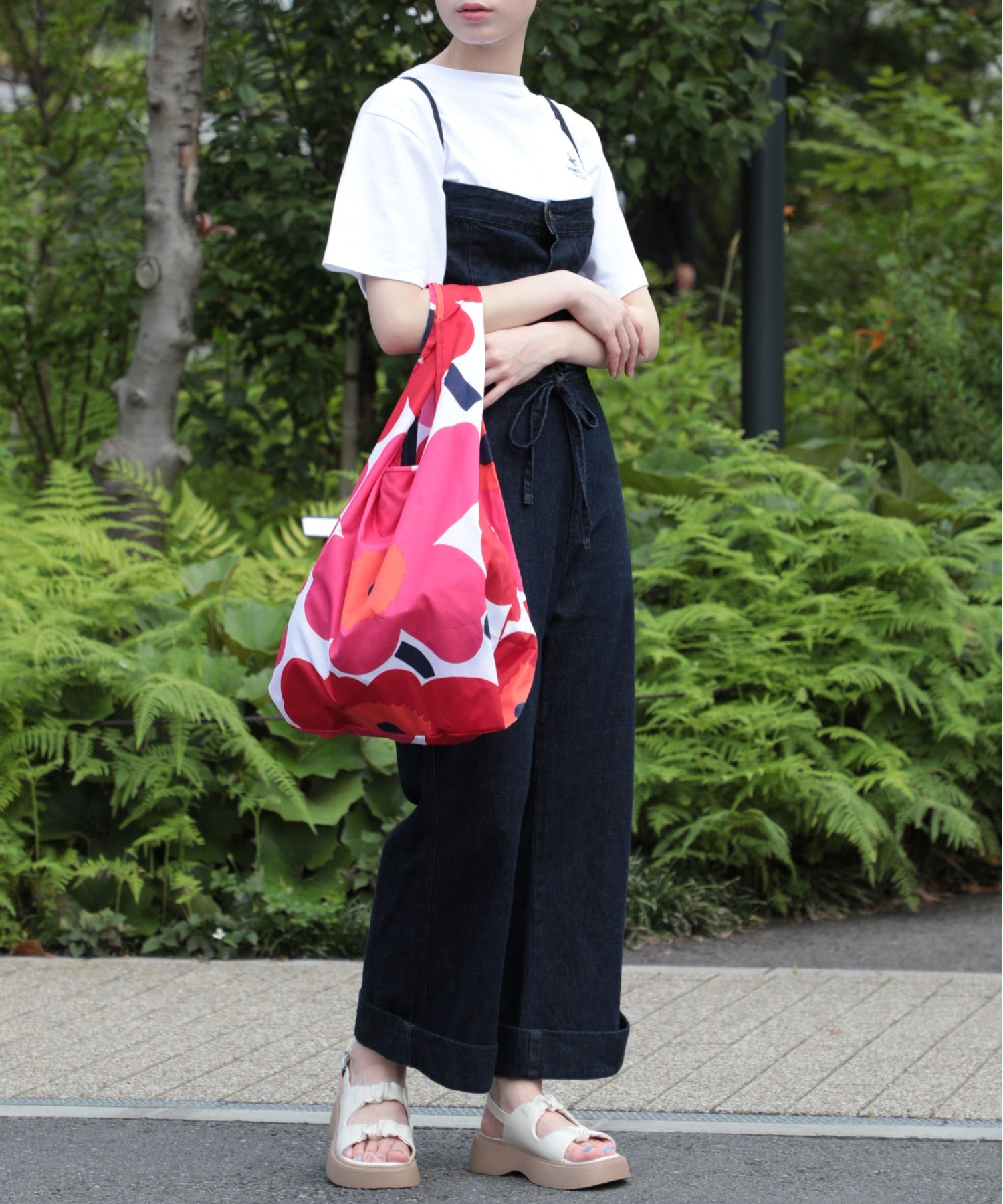 マリメッコ marimekko エコバッグもお洒落に♪【marimekko / マリメッコ】スマートバッグ マルシェバッグ 買い物バッグ  ギフト 贈り物 プレゼント 母の日 （その他5） その他5