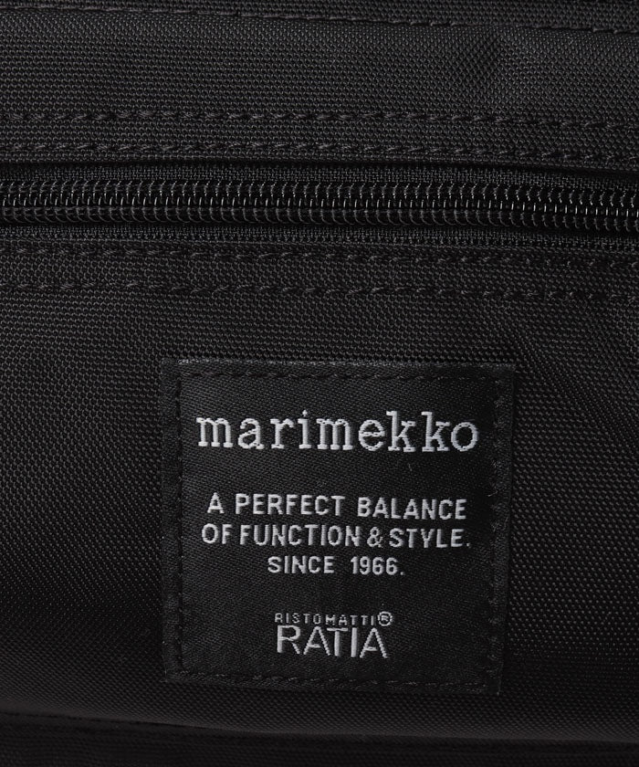 マリメッコ marimekko 【即納】頼れる収納力◎【marimekko / マリメッコ】MY THINGS マイシングス / ショルダー バッグ サブバッグ 047241 （ブラック） ブラック