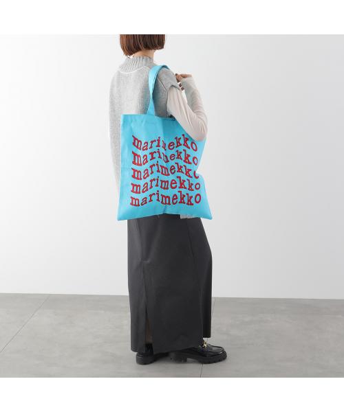 マリメッコ marimekko marimekko トートバッグ Vankka Logo 094600 ロゴ （530/ブルー） 530/ブルー