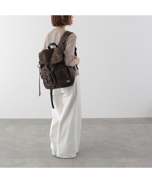 マリメッコ marimekko marimekko リュック Everything Backpack Jokuraita L 094604 （880/ブラウン） 880/ブラウン