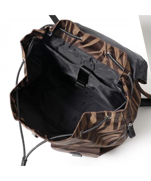 マリメッコ marimekko marimekko リュック Everything Backpack Jokuraita L 094604 （880/ブラウン） 880/ブラウン