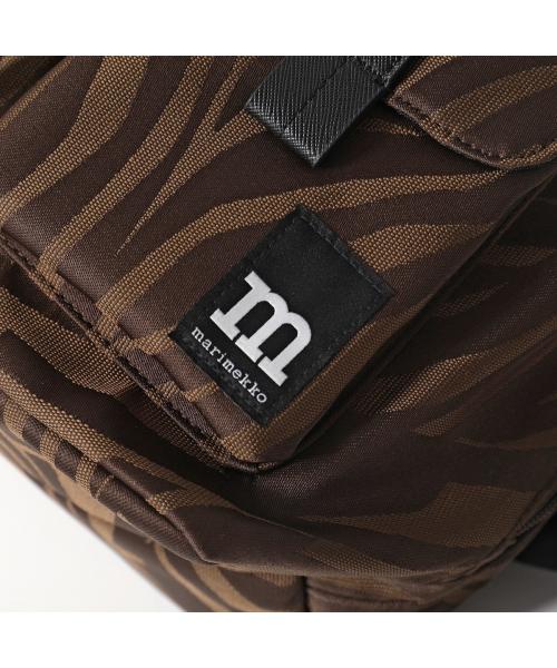 マリメッコ marimekko marimekko リュック Everything Backpack Jokuraita L 094604 （880/ブラウン） 880/ブラウン