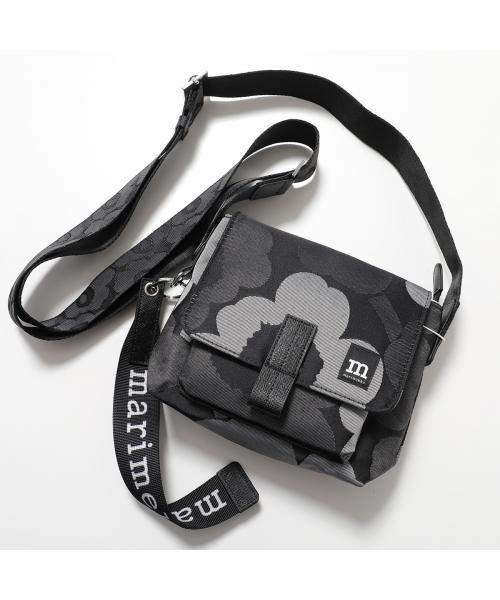 マリメッコ marimekko marimekko ショルダーバッグ Mini Messenger Unikko 094808 （990/ブラック他） 990/ブラック他