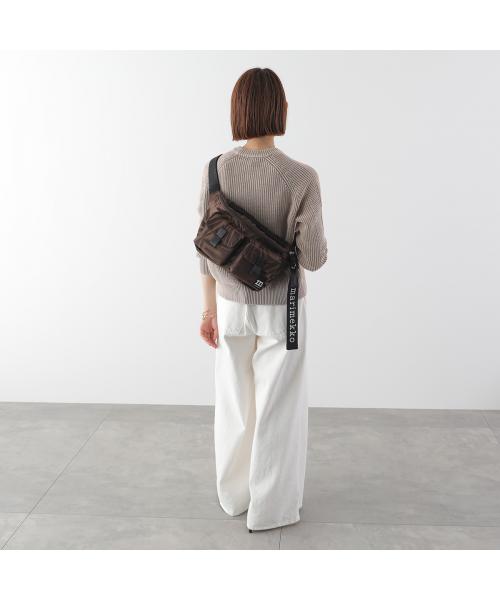 マリメッコ marimekko marimekko ボディバッグ Sling Bag M Jokuraita 094616 （880/ブラウン） 880/ブラウン