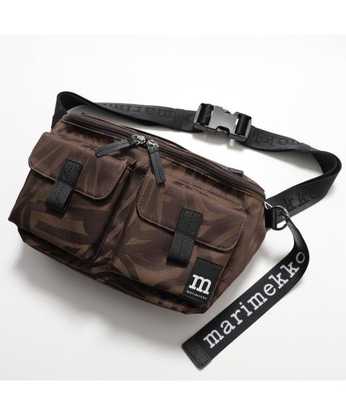 マリメッコ marimekko marimekko ボディバッグ Sling Bag M Jokuraita 094616 （880/ブラウン） 880/ブラウン