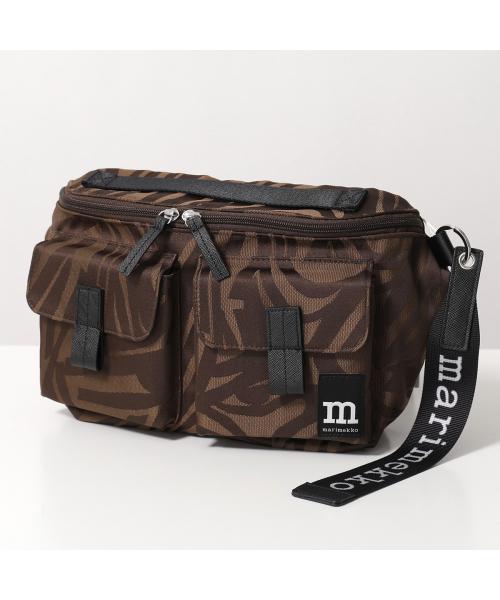 マリメッコ marimekko marimekko ボディバッグ Sling Bag M Jokuraita 094616 （880/ブラウン） 880/ブラウン