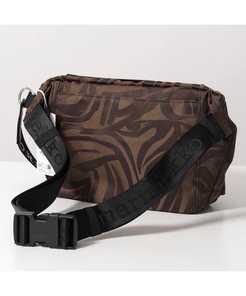 マリメッコ marimekko marimekko ボディバッグ Sling Bag M Jokuraita 094616 （880/ブラウン） 880/ブラウン