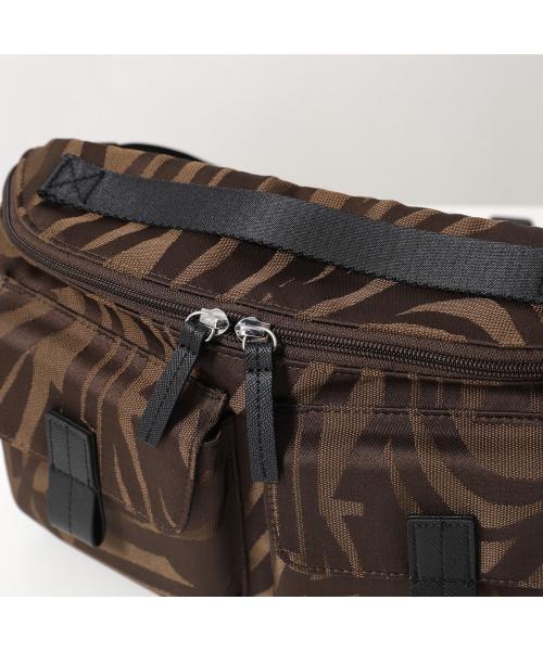 マリメッコ marimekko marimekko ボディバッグ Sling Bag M Jokuraita 094616 （880/ブラウン） 880/ブラウン
