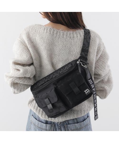 マリメッコ marimekko marimekko ボディバッグ Sling Bag M Unikko 094617 （999/ブラック） 999/ブラック