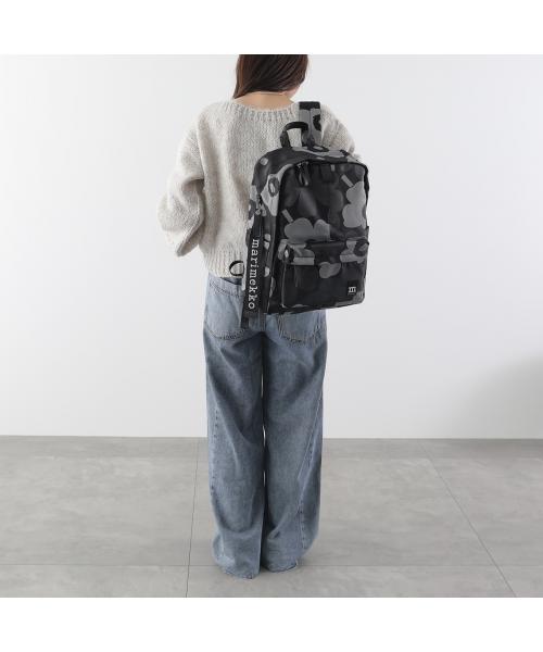 マリメッコ marimekko marimekko バックパック Zip Top Backpack Unikko 094809 （990/ブラック他） 990/ブラック他