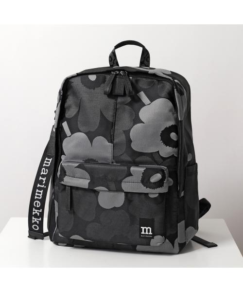 マリメッコ marimekko marimekko バックパック Zip Top Backpack Unikko 094809 （990/ブラック他） 990/ブラック他
