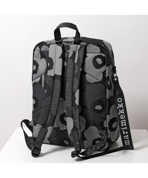マリメッコ marimekko marimekko バックパック Zip Top Backpack Unikko 094809 （990/ブラック他） 990/ブラック他