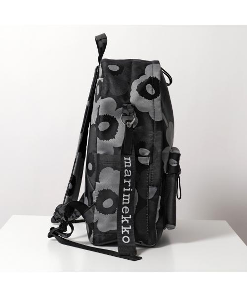 マリメッコ marimekko marimekko バックパック Zip Top Backpack Unikko 094809 （990/ブラック他） 990/ブラック他