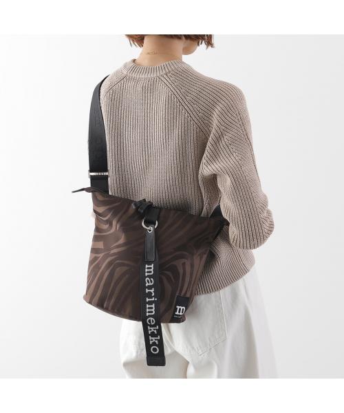マリメッコ marimekko marimekko ショルダーバッグ Carry All Jokuraita 094611 （880/ブラウン他） 880/ブラウン他