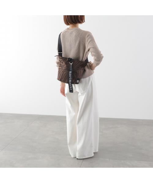 マリメッコ marimekko marimekko ショルダーバッグ Carry All Jokuraita 094611 （880/ブラウン他） 880/ブラウン他