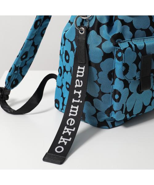 マリメッコ marimekko marimekko バックパック Everything Backpack L 094603 （590/ブルー他） 590/ブルー他