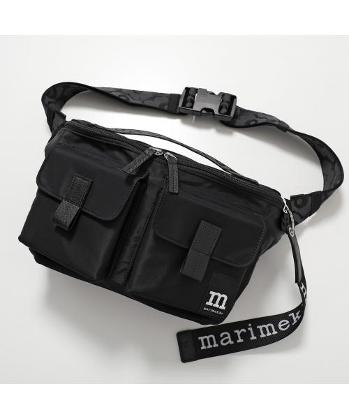 マリメッコ marimekko marimekko ボディバッグ Sling Bag M Solid 094618 （009/ブラック） 009/ブラック