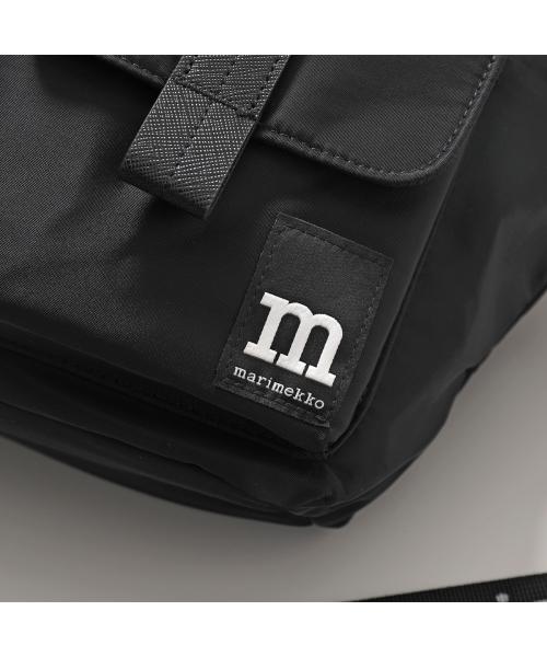 マリメッコ marimekko marimekko ボディバッグ Sling Bag M Solid 094618 （009/ブラック） 009/ブラック