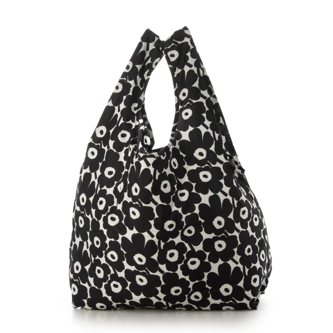 マリメッコ marimekko エコバッグもお洒落に♪スマートバッグ マルシェバッグ 買い物バッグ ギフト 贈り物 プレゼント （ブラックその他4） ブラックその他4