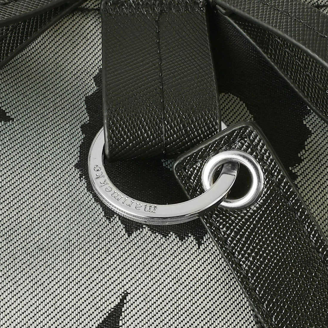 マリメッコ marimekko ショルダーバッグ ウニッコ CARRY ALL 094634 990 （グレー/ダークグレー/ブラック） グレー/ダークグレー/ブラック