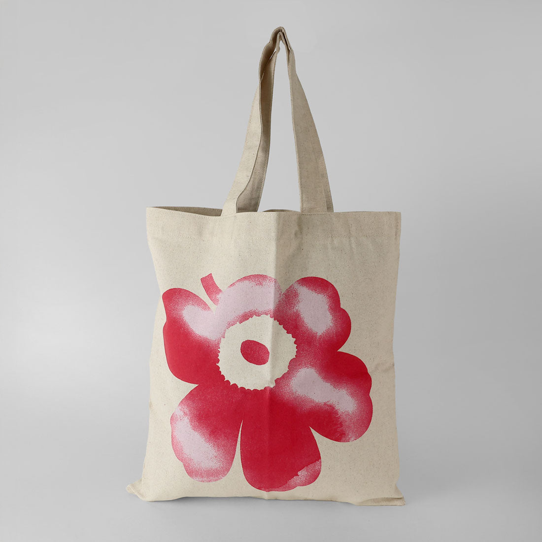 マリメッコ marimekko トートバッグ ヴァンッカ アクアレッリ ウニッコ TOTE BAG 094598 843 （ライラック/レッド） ライラック/レッド