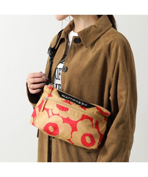 マリメッコ marimekko marimekko ショルダーバッグ Neat Crossbody Unikko S 094743 （830/レッド他） 830/レッド他