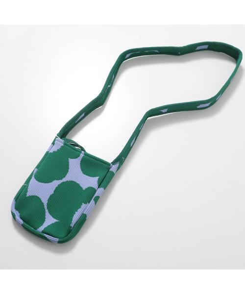 マリメッコ marimekko marimekko バッグ Knitted Phone Pocket Unikko ウニッコ 095559 （650/グリーン他） 650/グリーン他