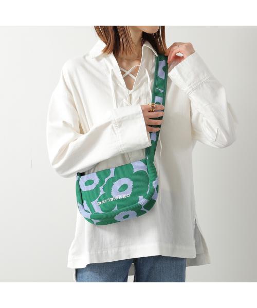 マリメッコ marimekko marimekko バッグ Knitted Crossbody Unikko ウニッコ 095550 （650/グリーン他） 650/グリーン他