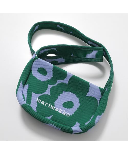 マリメッコ marimekko marimekko バッグ Knitted Crossbody Unikko ウニッコ 095550 （650/グリーン他） 650/グリーン他
