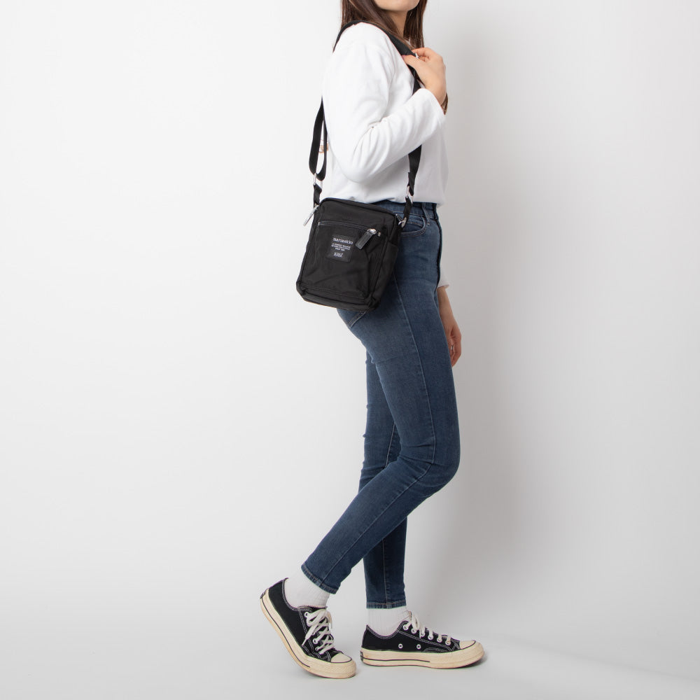 マリメッコ marimekko 026992 ショルダーバッグ ROADIE レディース バック 肩掛け カジュアル CASH & CARRY ローディー ROADIE （ブラック） ブラック