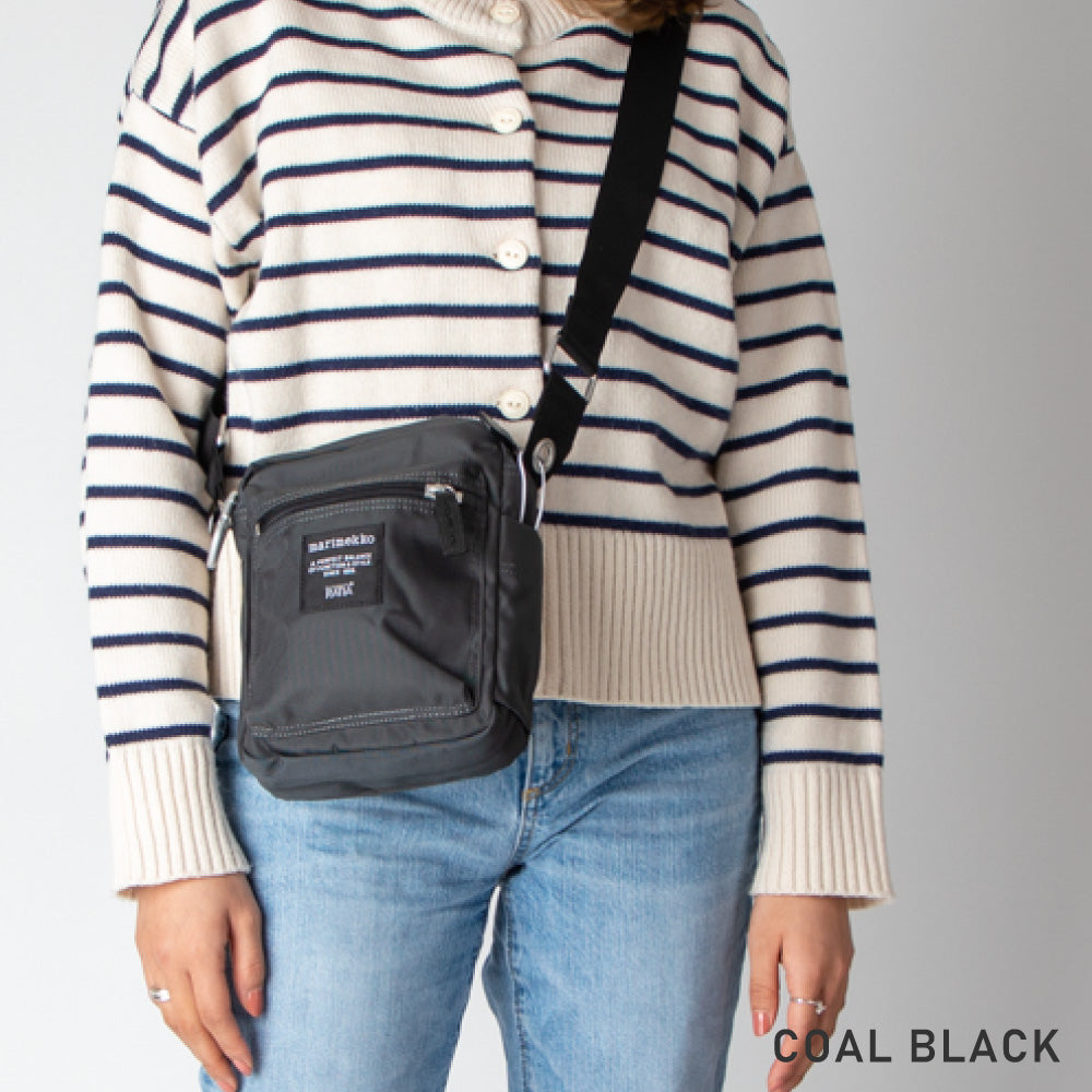 マリメッコ marimekko 026992 ショルダーバッグ ROADIE レディース バック 肩掛け カジュアル CASH & CARRY ローディー ROADIE （ブラック） ブラック