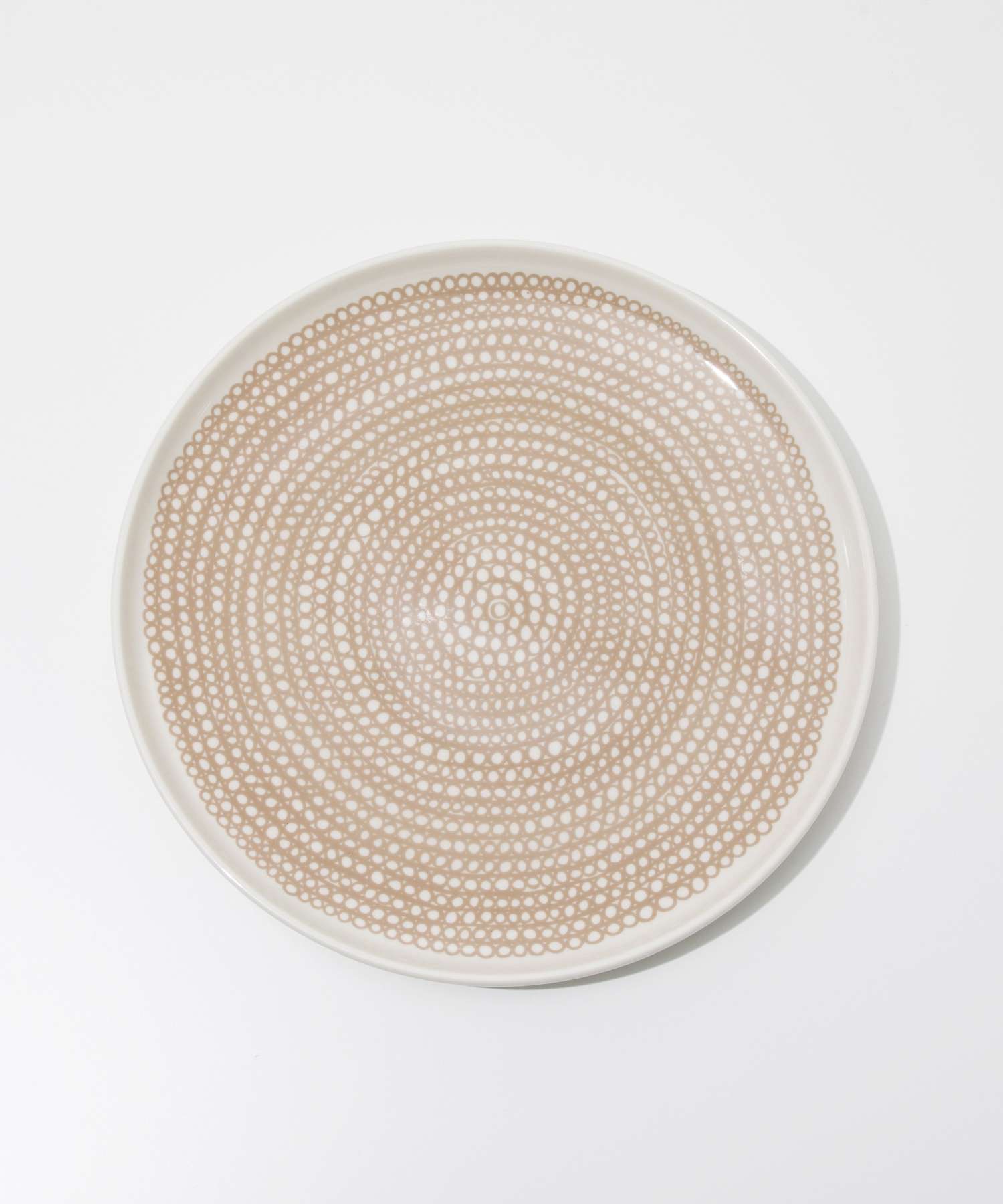 マリメッコ marimekko 072637 お皿 オイバ シイルトラプータルハ プレート トレイ 食器 Oiva Siirtolapuutarha Plate 【返品不可商品】 （ホワイト×ベージュ） ホワイト×ベージュ