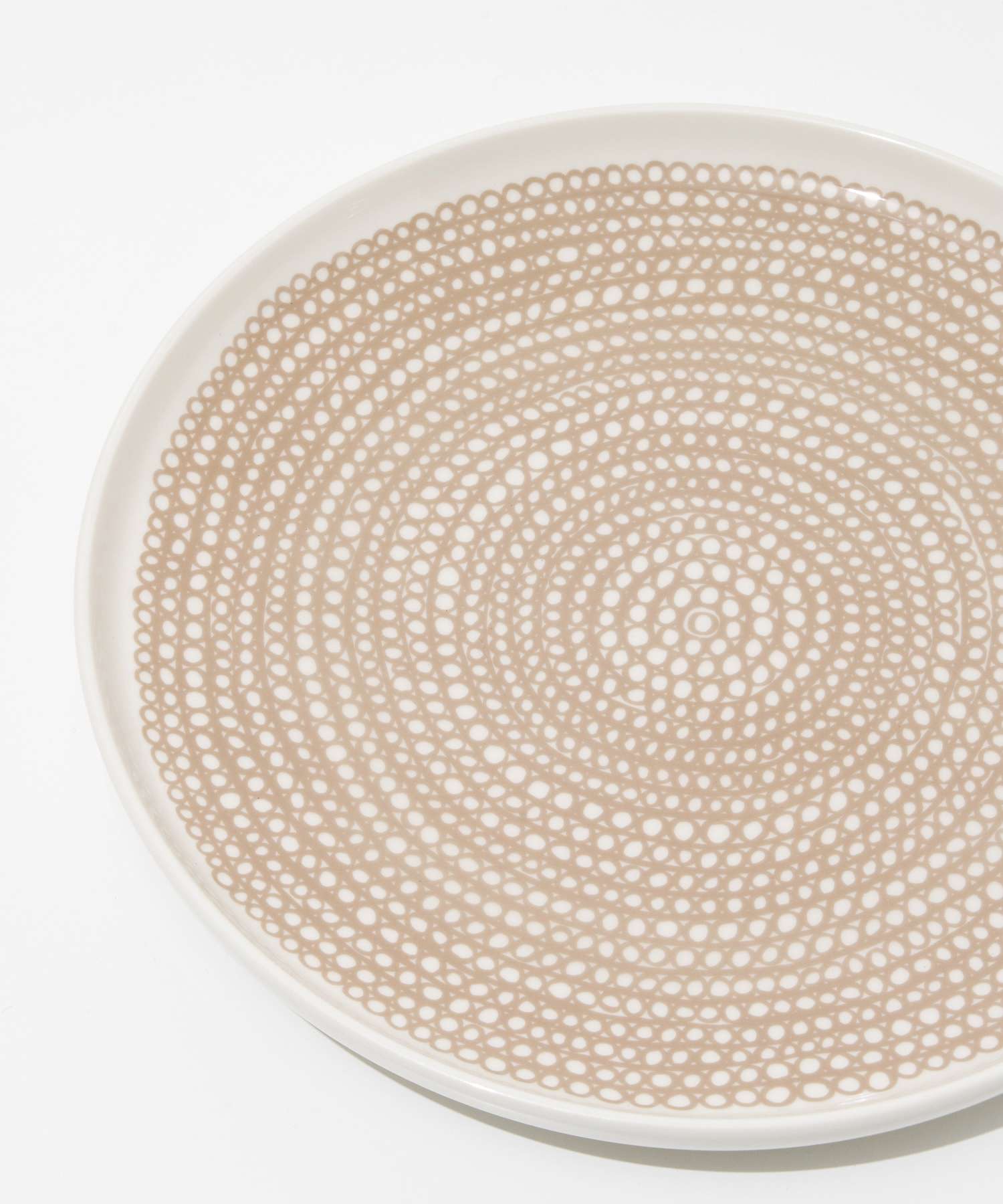 マリメッコ marimekko 072637 お皿 オイバ シイルトラプータルハ プレート トレイ 食器 Oiva Siirtolapuutarha Plate 【返品不可商品】 （ホワイト×ベージュ） ホワイト×ベージュ